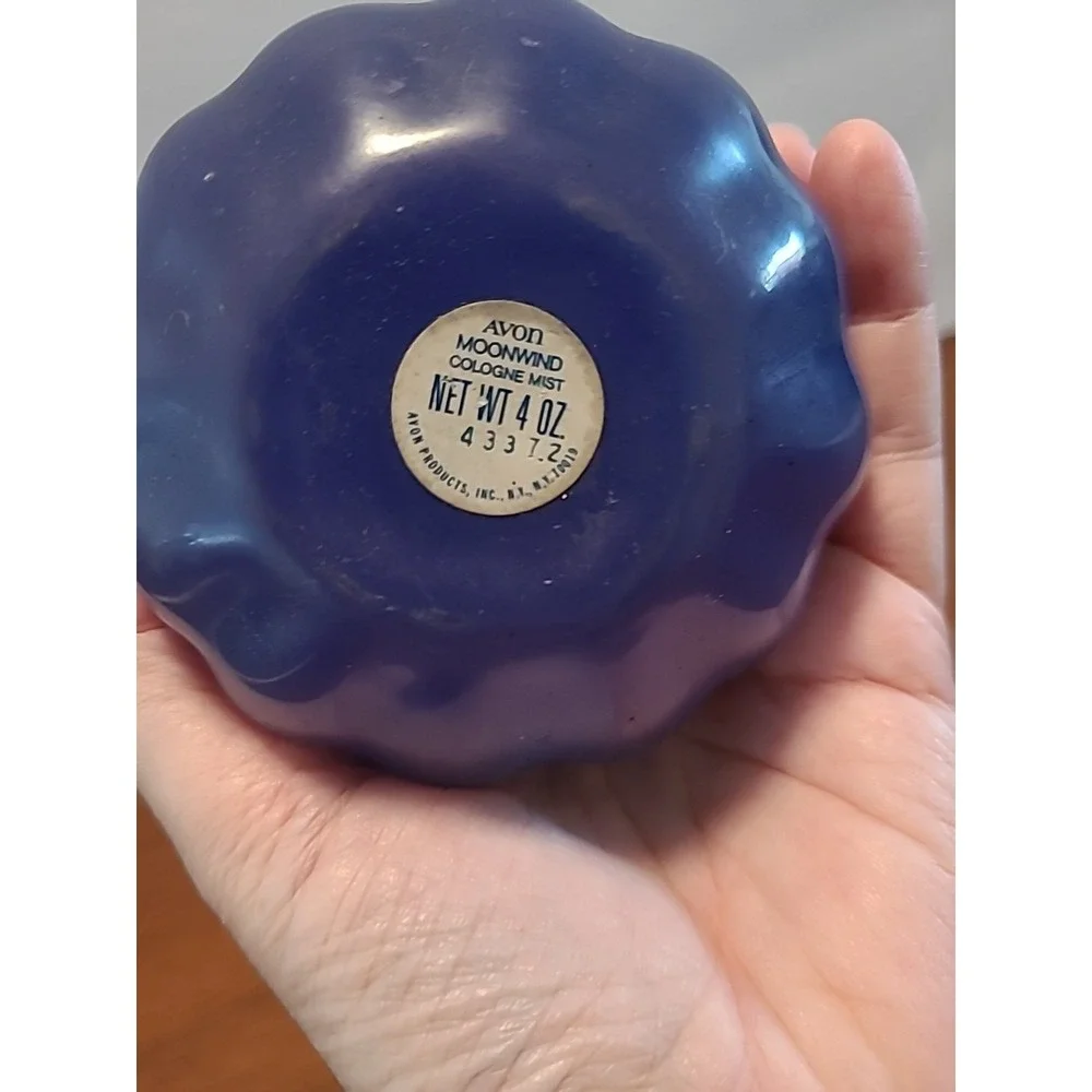 VINTAGE 1972 AVON PURPLE DECORATOR‎ COLOGNE MIST Bottle EMPTY